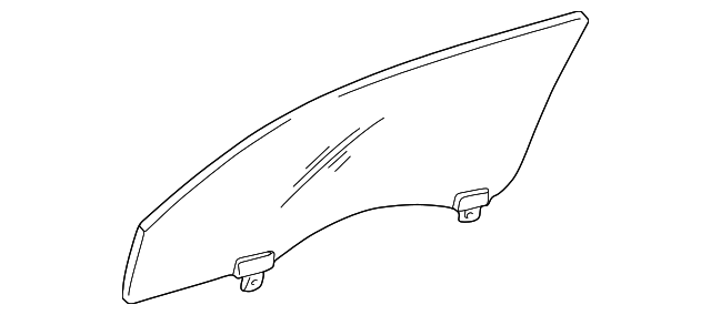 68101-53022 Деталь DOOR GLASS, RIGHT