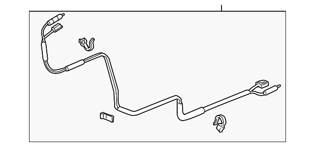 39160-SDA-A50 Деталь FEEDER ASSY., GLASS ANTENNA