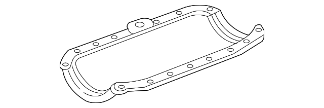 12593592 Деталь OIL PAN GASKET