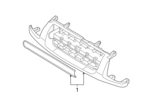 Xterra GRILLE & COMPONENTS