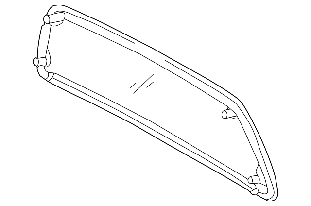 64810-0C050 Деталь BACK GLASS