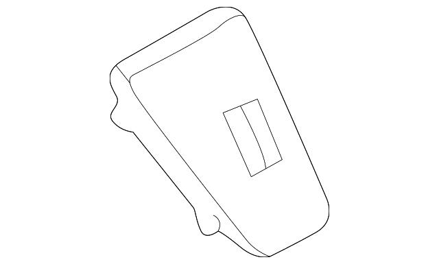 163-680-33-36-7234 Деталь SIDE TRIM PANEL, LEFT