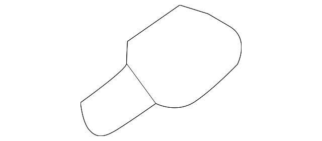 163-689-00-87 Деталь GLOVE BOX BUMPER