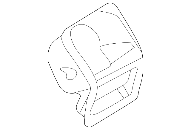 163-680-02-14-7234 Деталь BRACKET, RIGHT