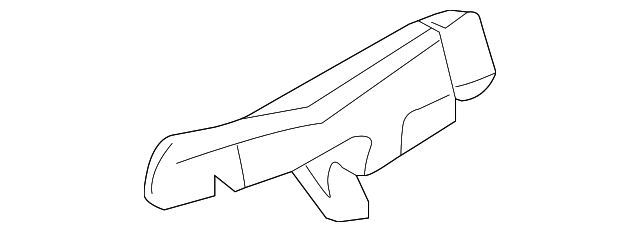 87211-35330 Деталь AIR DUCT, LEFT