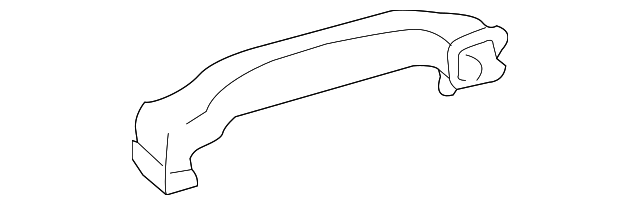 55845-35010 Деталь HEATER DUCT, RIGHT