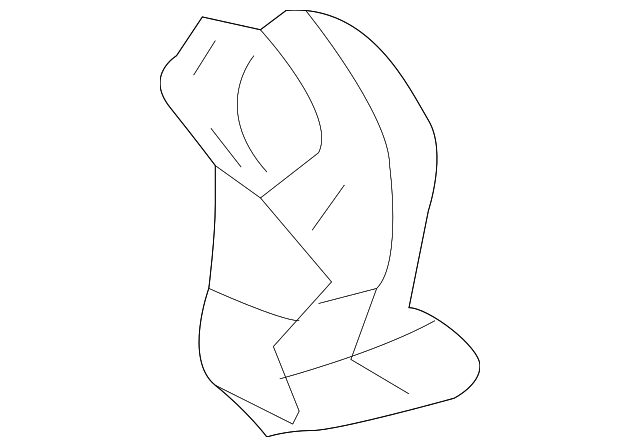87211-35340 Деталь AIR DUCT, RIGHT