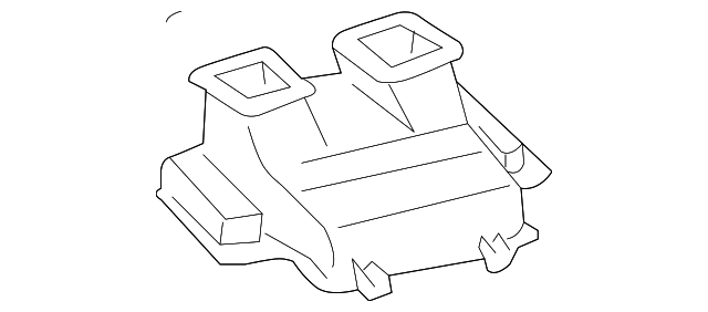 55835-35080 Деталь HEATER DUCT
