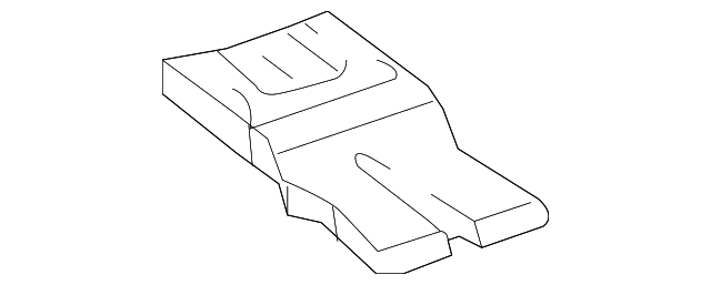 87216-35010 Деталь AIR DUCT GUIDE, LEFT