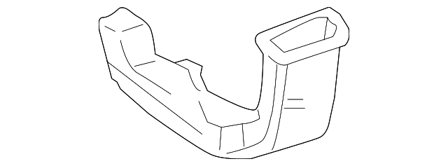 58862-35010 Деталь HEATER DUCT
