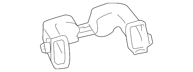 55844-35060 Деталь HEATER DUCT
