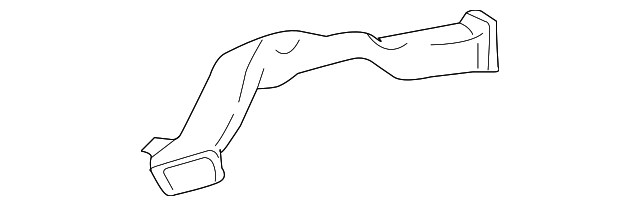55971-35010 Деталь HEATER DUCT, LEFT