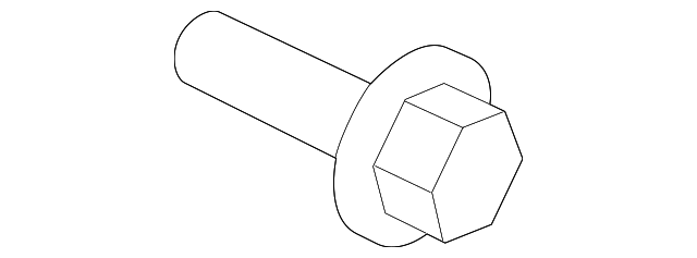 86142-2B000 BUMPER COVER SCREW