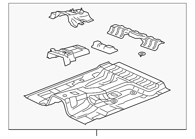 8889805640 Деталь FLOOR PAN ASSY