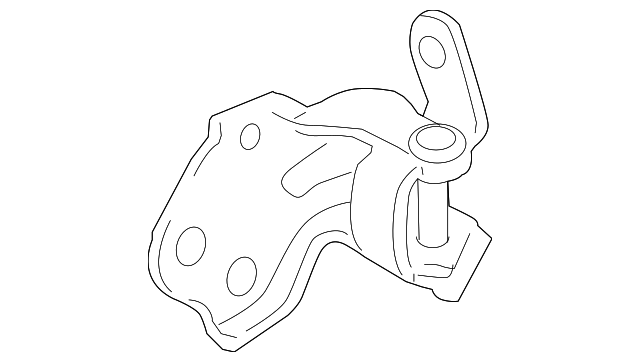 6933086Z01 Деталь UPPER HINGE, RIGHT