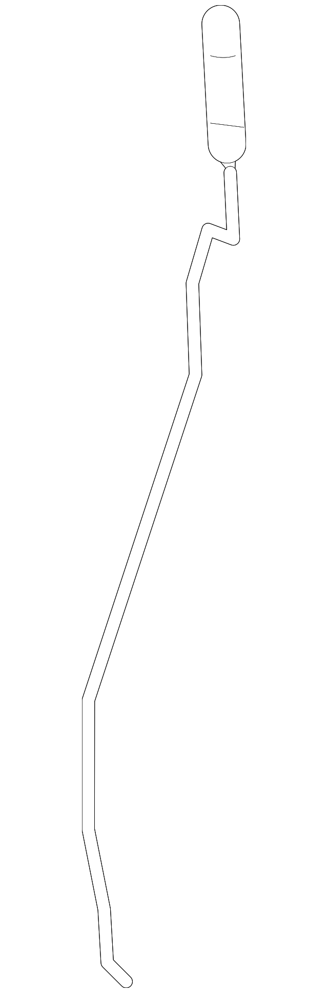 8298186Z00 Деталь LOCK KNOB, RIGHT