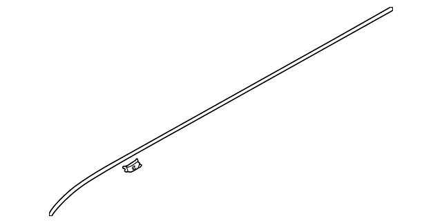 MR221213 Деталь DRIP MOLDING, LEFT
