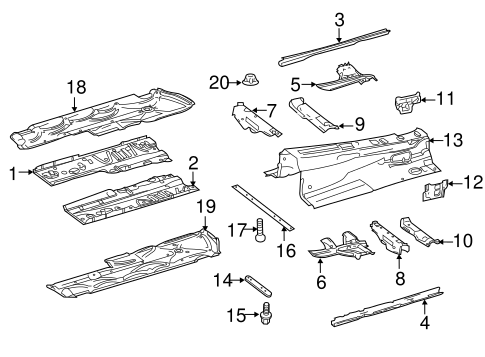 E550 FLOOR & RAILS 3