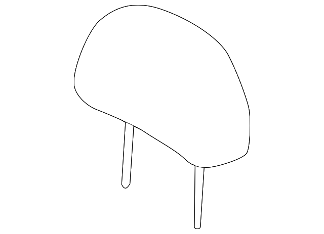 88700-1M800AFU HEADREST, LEFT