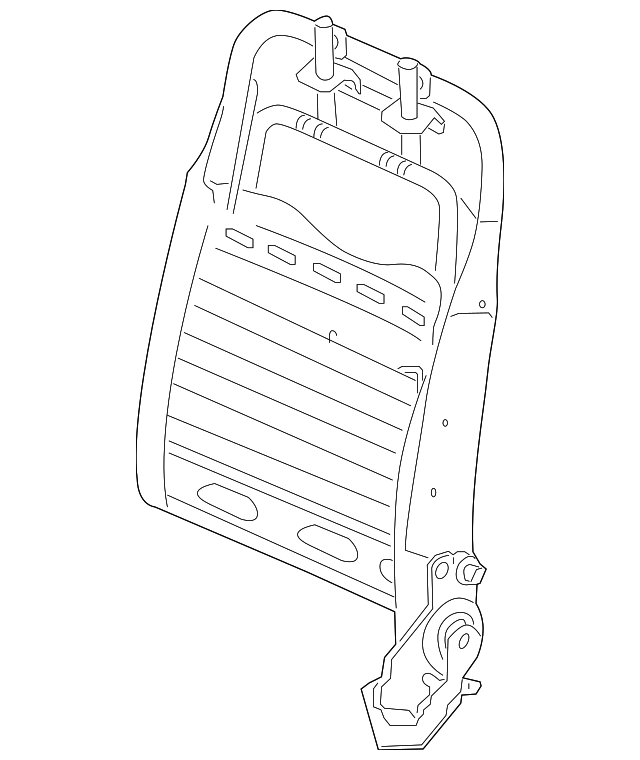 88310-1M700 SEAT BACK FRAME, LEFT