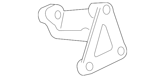 64557799863 Деталь COMPRESSOR MOUNT BRACKET