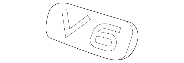 75731-SDN-A00 Деталь EMBLEM, RR. (V6)