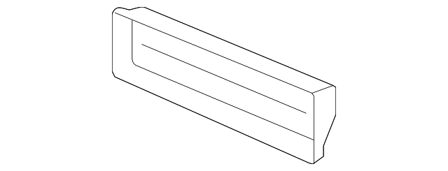 71537-SDN-A00 BOX, RR. BUMPER