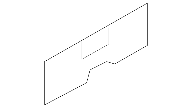 8T0-853-929-C Деталь QTR GLASS CLIP, LEFT