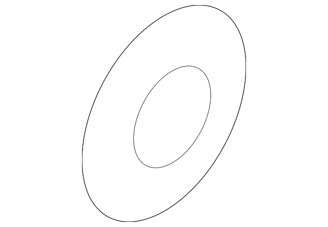 49536-A5000 AXLE NUT WASHER, RIGHT