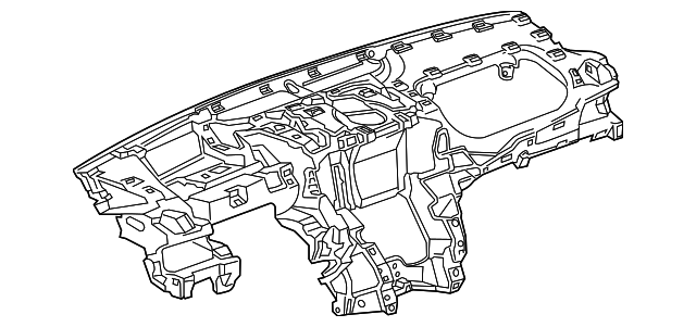 23432187 Деталь INSTRUMENT PANEL