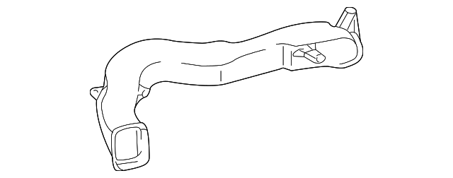 55843-47040 Деталь HEAT DUCT, LEFT