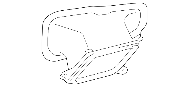 87201-47060 Деталь AIR DUCT, RIGHT
