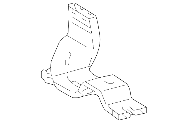 87213-47020 Деталь REAR DUCT, LEFT
