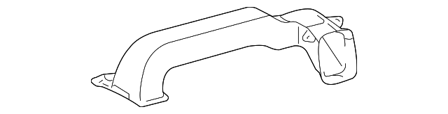 55845-47020 Деталь HEAT DUCT, RIGHT