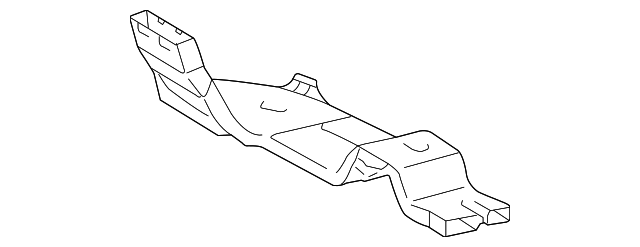 87212-47020 Деталь REAR DUCT, RIGHT