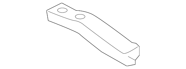5163B-60010 Деталь REAR CROSSMEMBER REINFORCEMENT, LEFT