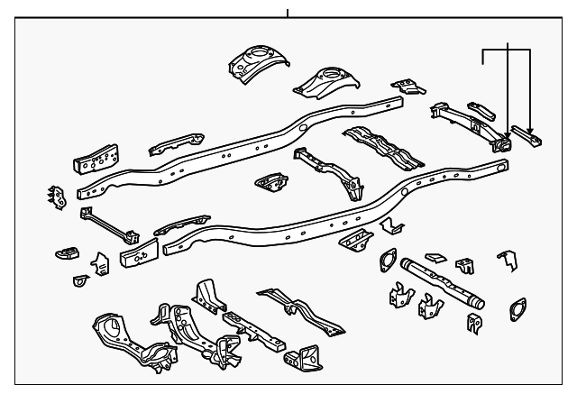 51001-60J30 Деталь FRAME ASSY