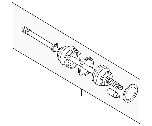 28393FE050 Деталь OUTER JOINT ASSY, RIGHT