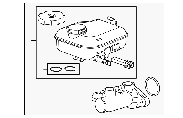 22956542 MASTER CYLINDER