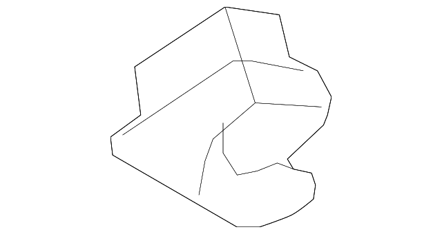 22905519 SUNVISOR SUPPORT, RIGHT