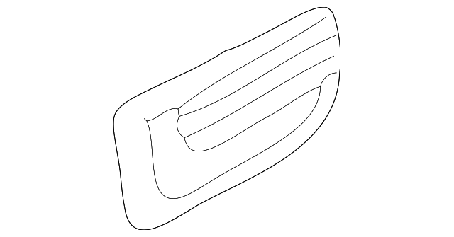 15091888 SIDE MOLDING, LEFT