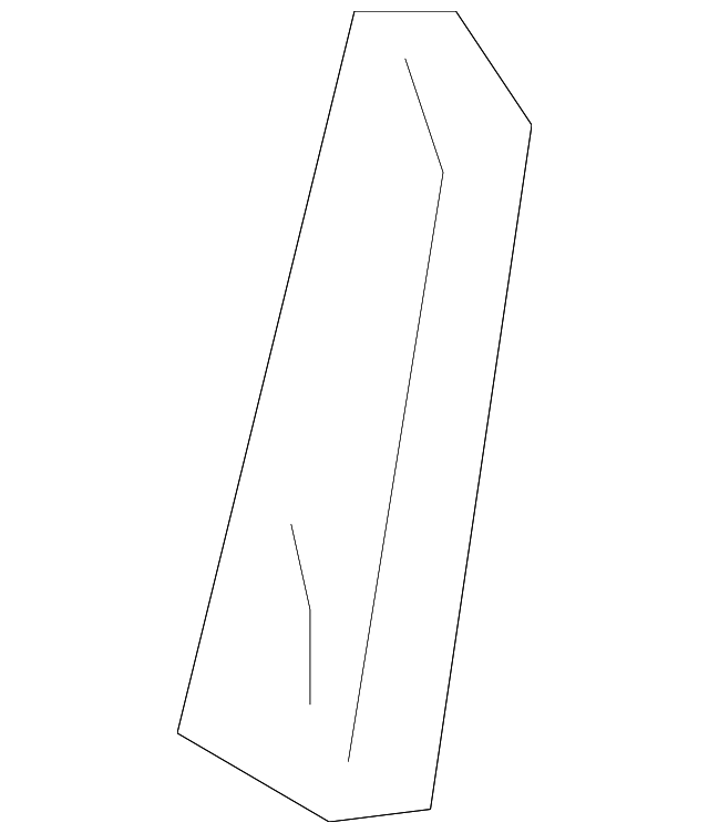 52576-0T010 SIDE RETAINER, LEFT