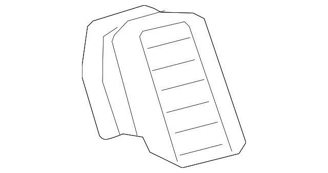 55670-08020 Деталь VENT GRILLE, RIGHT