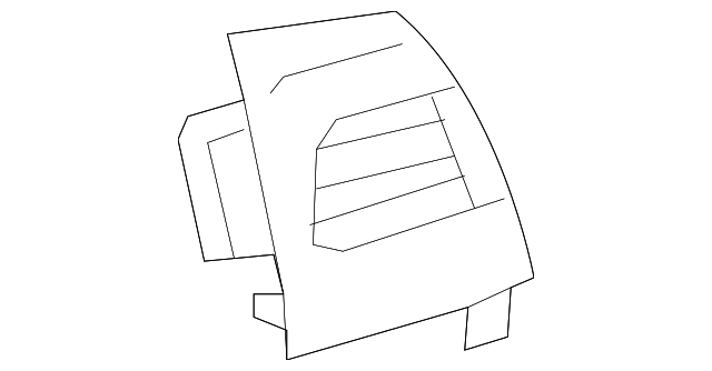 55680-08010-B0 Деталь VENT GRILLE, RIGHT