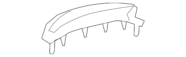55404-08020 Деталь CLUSTER TRIM FILLER