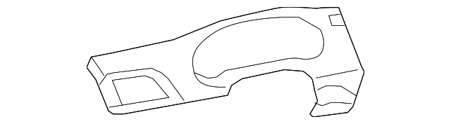 55411-08040-B0 Деталь CLUSTER TRIM