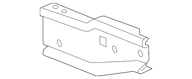 8152936470 Деталь BUMPER MOUNT BRACKET, LEFT