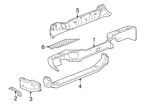 i-290 BUMPER & COMPONENTS - REAR