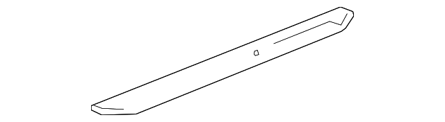 22923697 Деталь SCUFF PLATE, LEFT