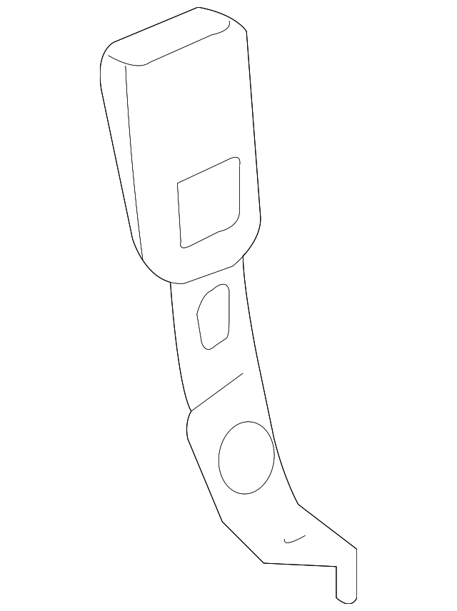 164-860-17-69-9051 Деталь BUCKLE, LEFT